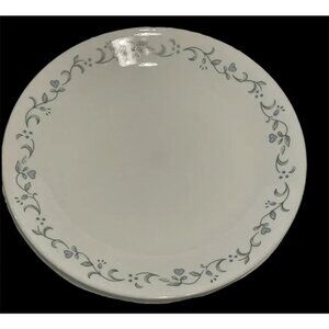 Corelle Country Cottage Blue Green Heart Vine Corelle Dinner Plates 10" Set of 3
